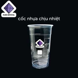 Cốc nhựa chia vạch thể tích chịu nhiệt độ cao nuôi tinh thể 360ml 700ml