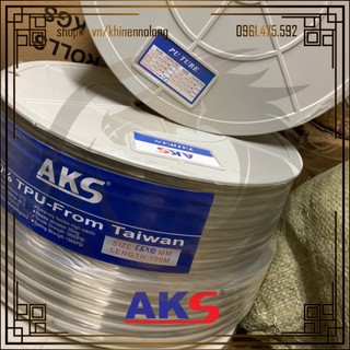 Ống dây hơi khí nén aks pu10x6.5 cuộn 100m