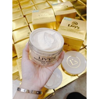 Kem body trắng da livy vàng