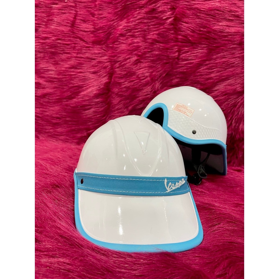 Nón bảo hiểm kết 1/2 đầu thời trang nam nữ cao cấp  siêu xinh