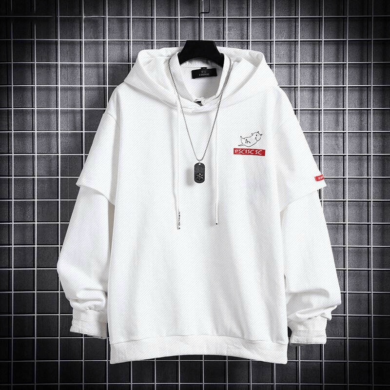 ÁO KHOÁC HOODIE MÈO SC CỰC CHẤT SWEATER UNISEX NAM NỮ KHÔNG XÙ LÔNG TRẺ TRUNG NĂNG ĐỘNG BLACKWHITE1