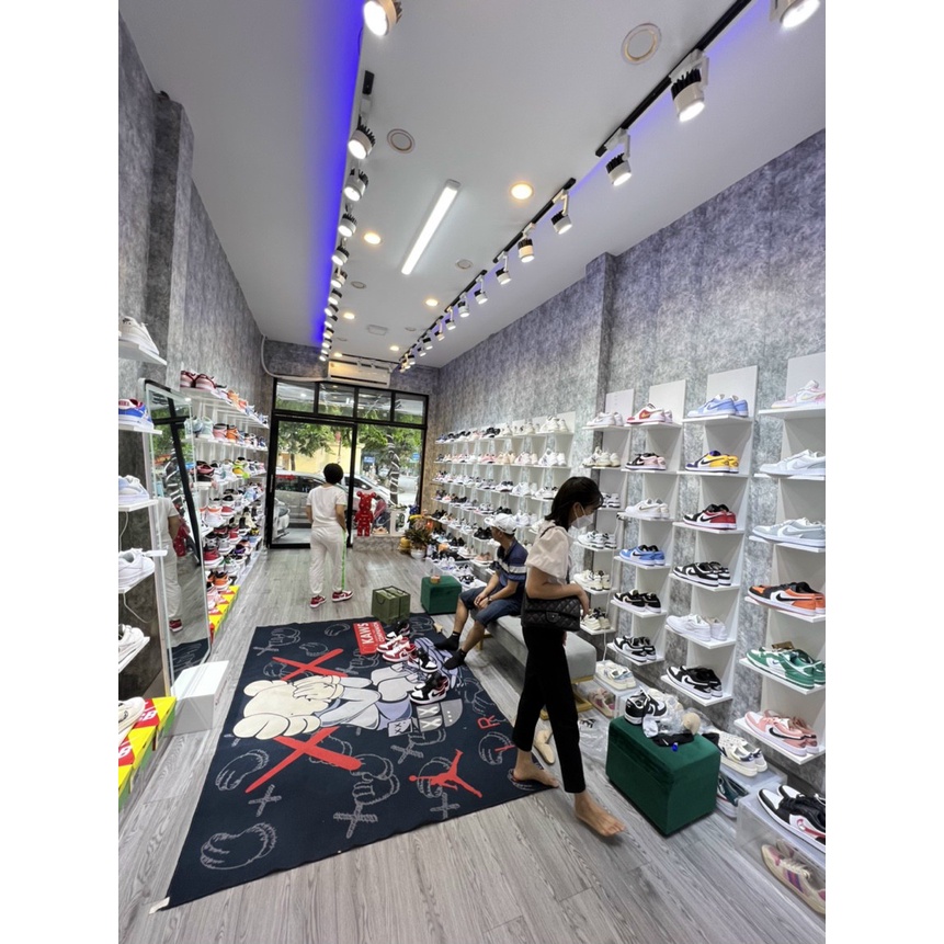 Giày sneaker 𝐕𝐀𝐍𝐒 Caro lười viền trắng, giày thể thao 𝐕𝐀𝐍𝐒 Đen Old Skool, 𝐕𝐀𝐍𝐒 Classic Slip On Fear of God nam nữ