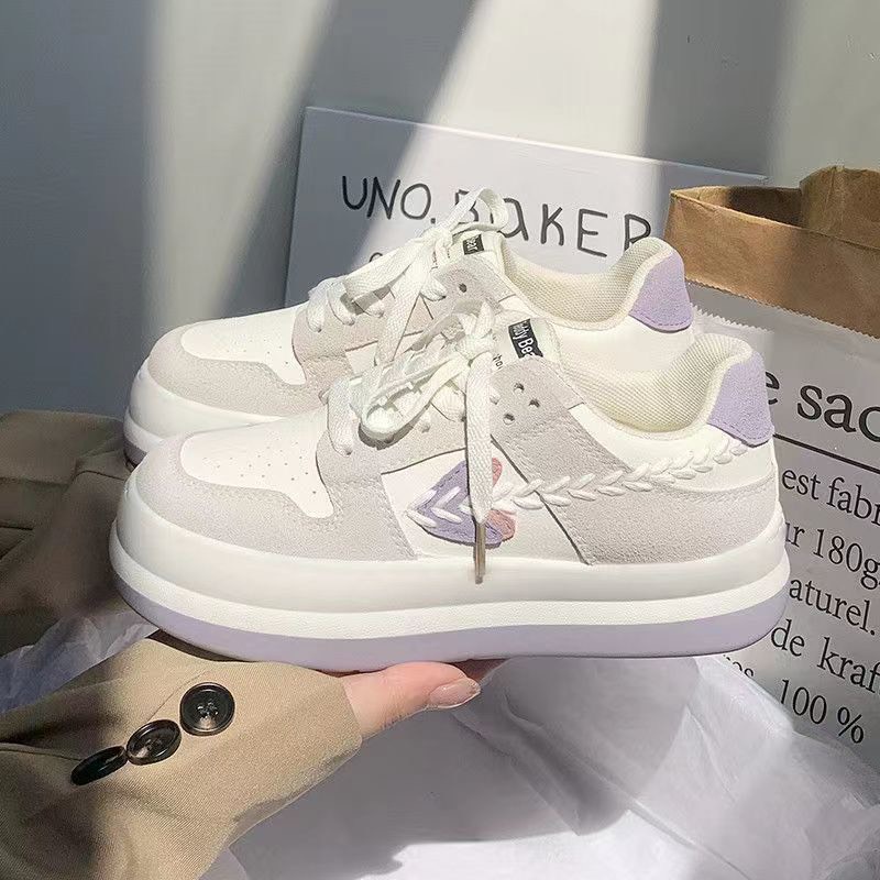 Giày thể thao sneaker độn đế thời trang phong cách ullzang Hàn Quốc năng động, độc lạ - FLORA G65