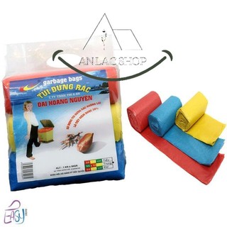 Bộ 3 túi đựng rác tự phân hủy nhiều màu shop an lac