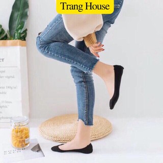 Combo 10 Đôi Hài Da Chân Lali ( 2 Màu Đen và Da ) - TRANG HOUSE