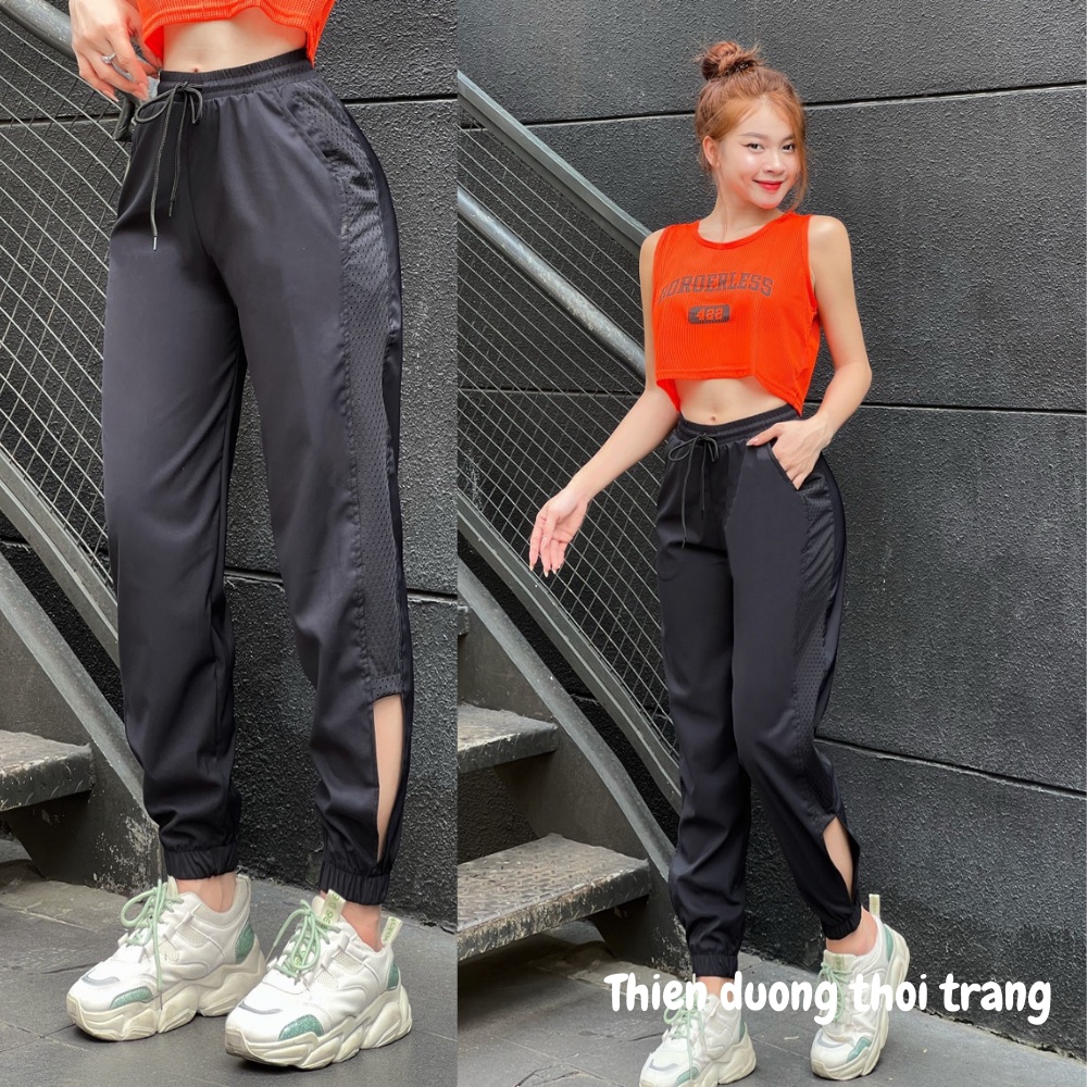 Quần Jogger Thiên Đường Thời Trang Có Dây Rút