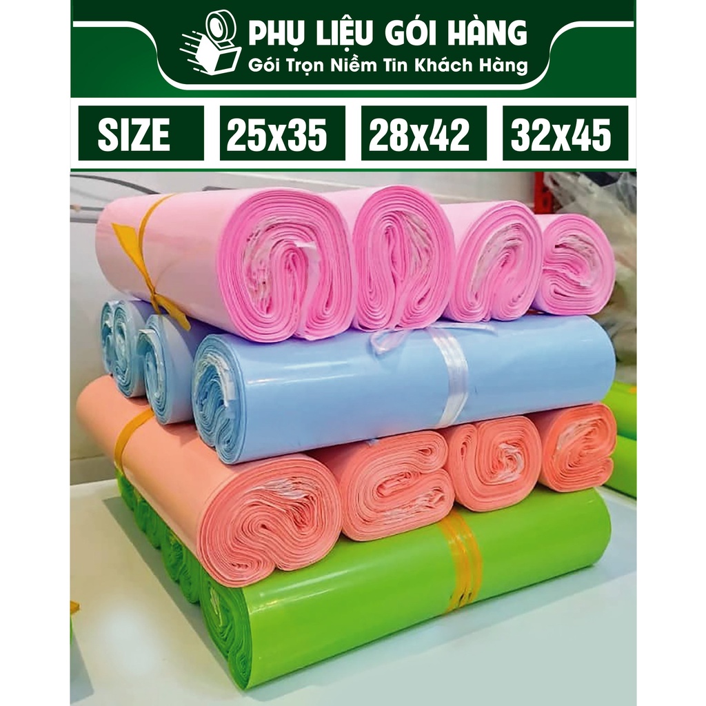 Túi niêm phong PE bóng dẻo size 25x35