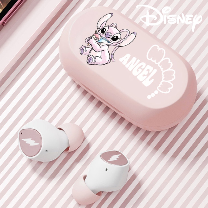 DISNEY Tai Nghe Bluetooth 5.3 Không Dây D29 Âm Thanh HiFi Hình Stitch & Stitch Chất Lượng Âm Thanh Thấp Dễ Thương Giảm Tiếng Ồn Dùng Làm Quà Tặng Sinh Nhật