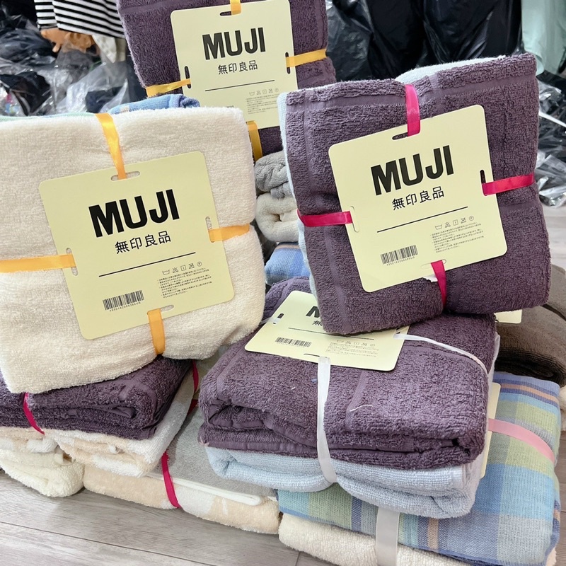 BÁN SỈ Set 2 khăn tắm xuất nhật (ảnh thật) (gửi set ngẫu nhiên)