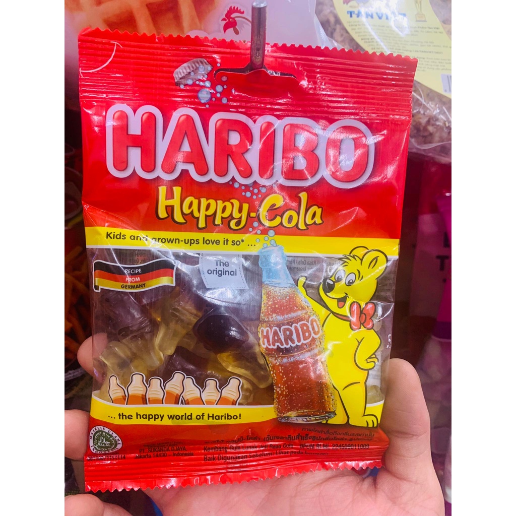 Kẹo dẻo Haribo các vị gói 80g