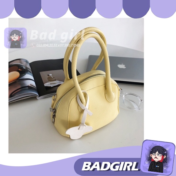 túi xách nữ nhiều màu họa tiết hoa vải thiều [FREESHIP] túi đeo chéo nữ nhỏ phong cách hàn quốc BADGIRL BD7800 | BigBuy360 - bigbuy360.vn