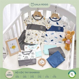 Ualarogo_ bộ cộc tay bamboo uala siêu đẹp cho bê