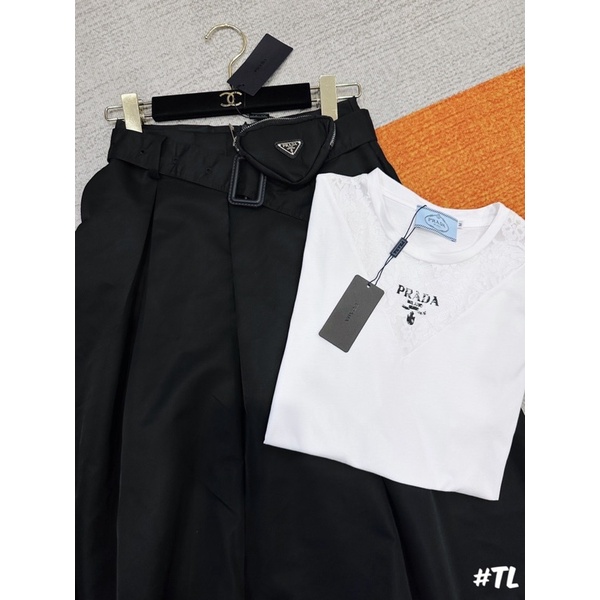 Chân váy bút chì pra kèm túi