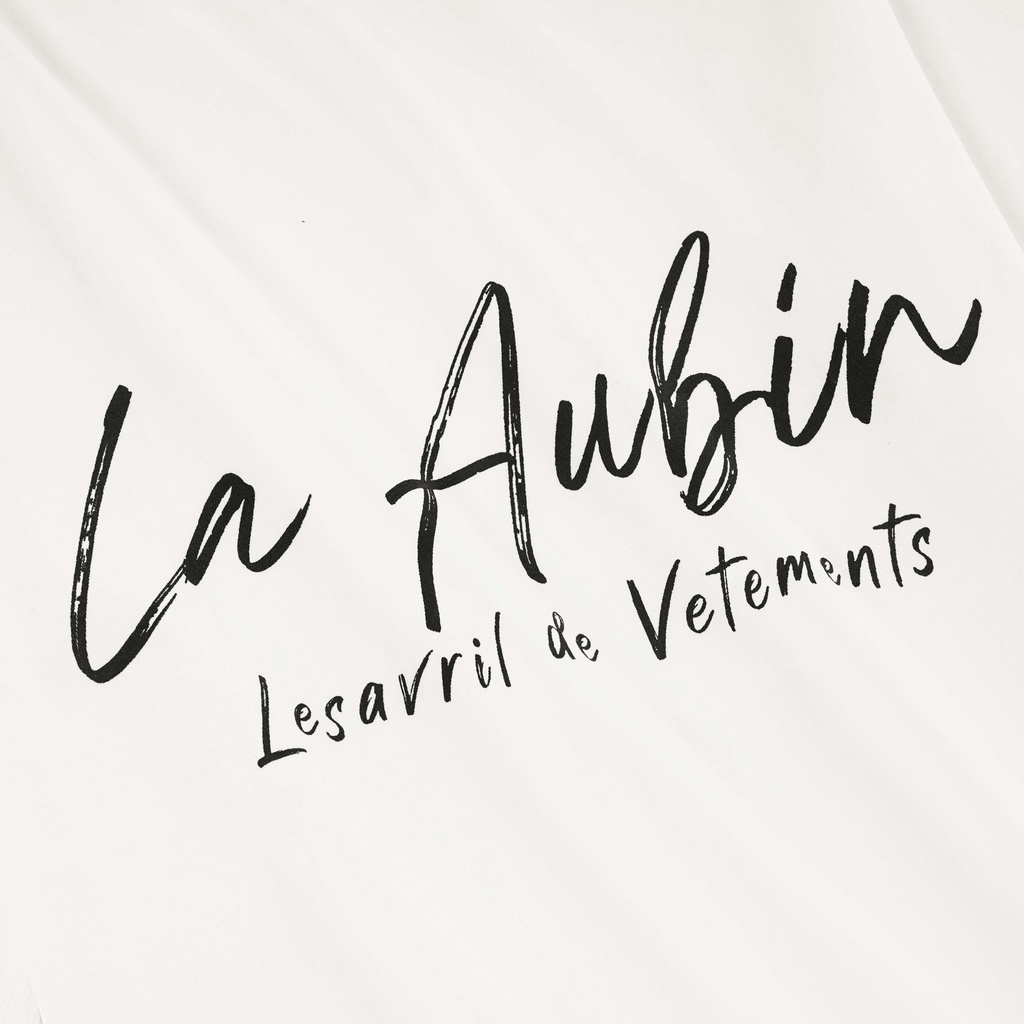 Áo thun Lesavril de Vetements La Aubin Ours White