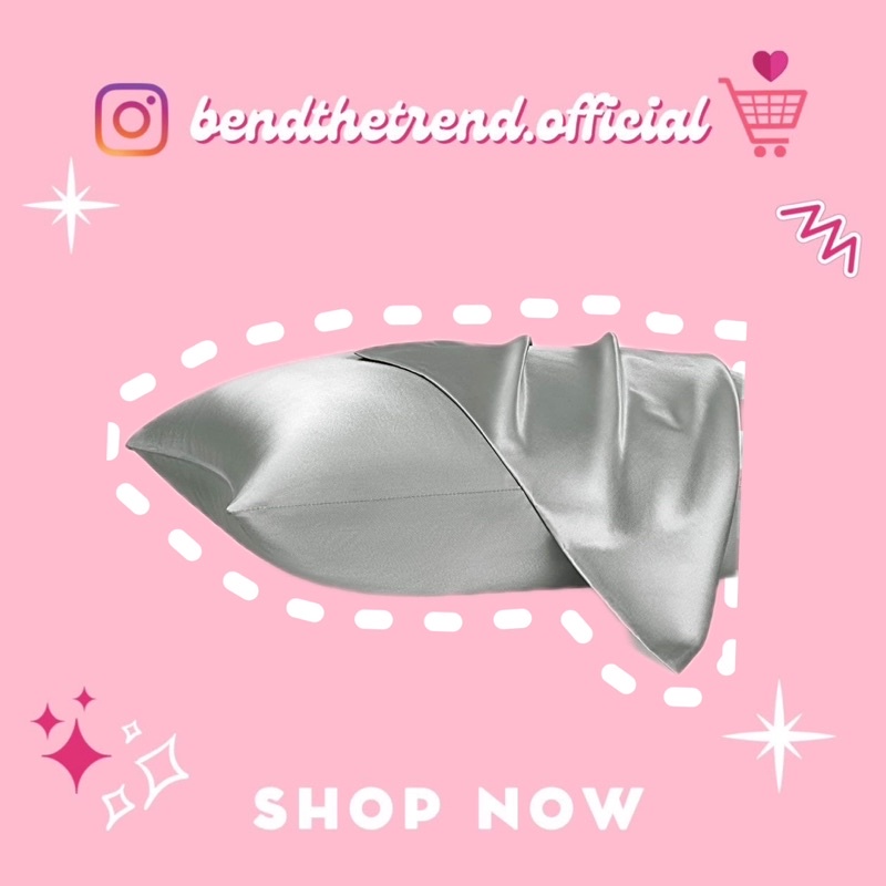SET 2 VỎ GỐI LỤA SATIN PILLOWCASE
