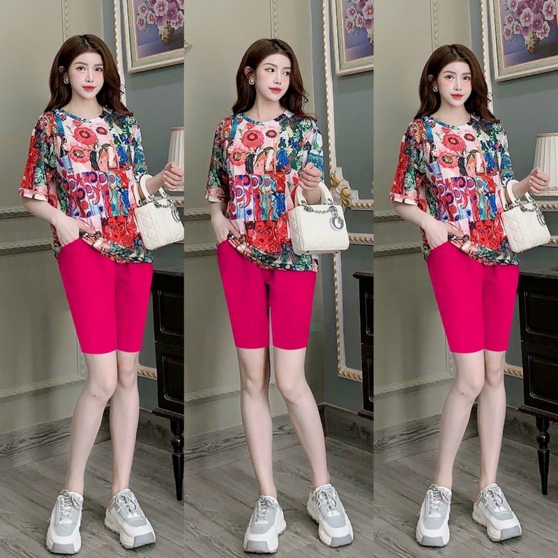 BỘ NGỐ THUN COTTON PHỐI THUN LẠNH