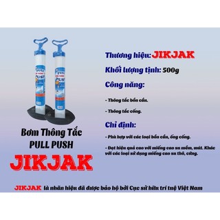Bơm thụt thông tắc bồn cầu Pull-Push Biotech