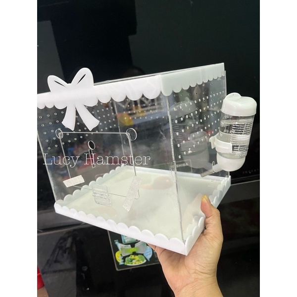 Chuồng Hamster mica thiết kế 2023