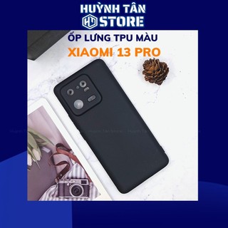 Ốp lưng xiaomi mi 13 pro TPU màu dẻo siêu mỏng ôm sát thân máy bảo vệ camera phụ kiện huỳnh tân store