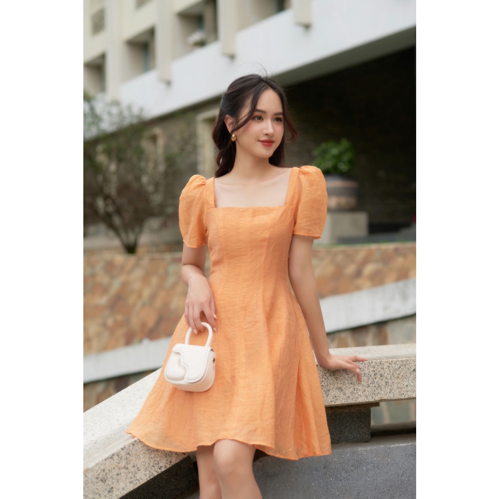 OLV - Đầm Lyra Square Neck Dress