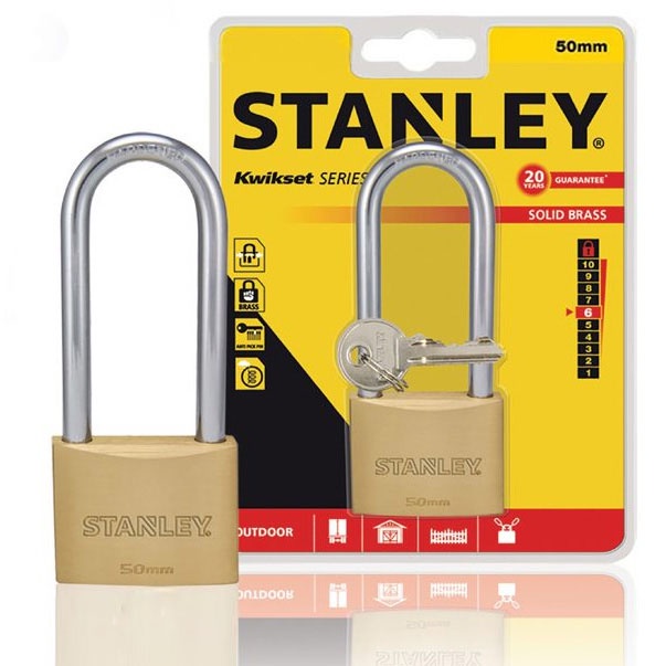 Ổ Khoá VALI Stanley S742 Khóa càng dài Bảo hành 12 tháng