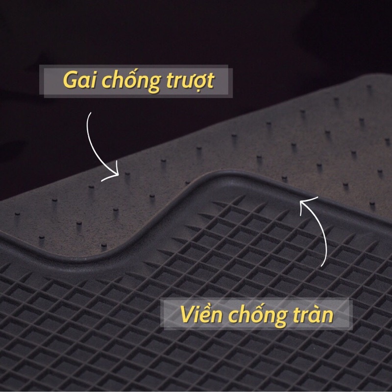 Thảm trải sàn , lót sàn PVC cao cấp theo xe Hyundai Grand i10 2013-2023