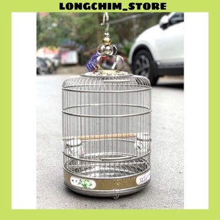 Lồng chim decor, Lồng chim hoạ mi, khướu, choè than size 40 và 42 lồng inox Tàu.
