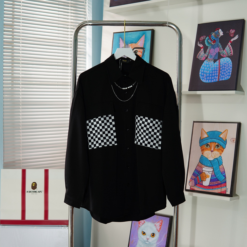 Áo Sơmi form rộng hàng cao cấp ss2023