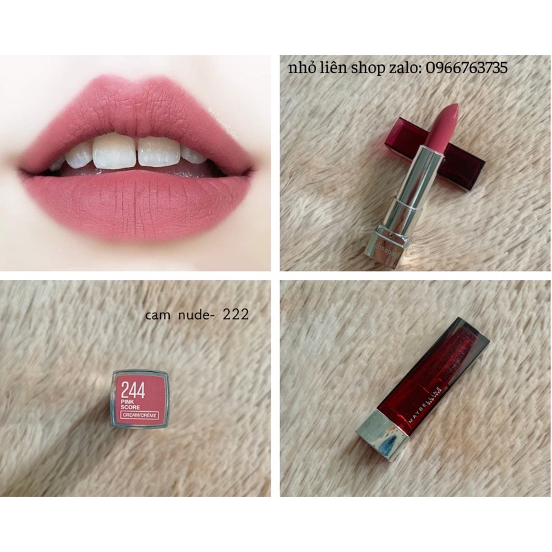 Son Maybelline Color Sensatic The Creams chính hãng mỹ