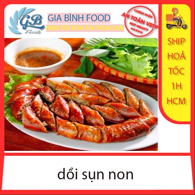 Dồi sụn món ngon dễ làm vỉ 500gr