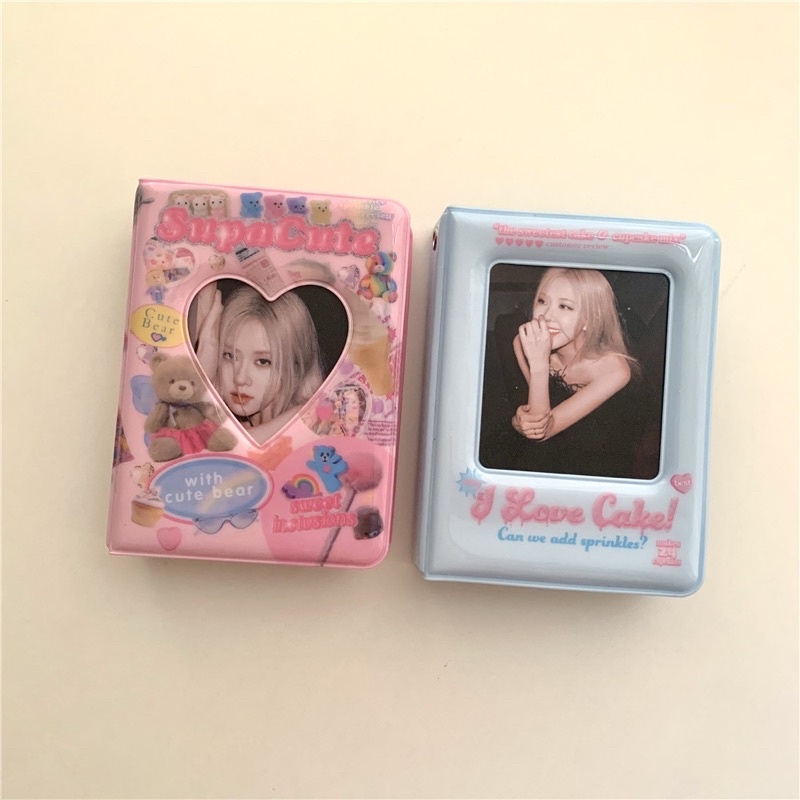 Collect book / Album Ảnh mini các mẫu siêu xinh,Túi PVC dày sz 6,4x9cm, bảo vệ ảnh,card, thẻ bài, anime