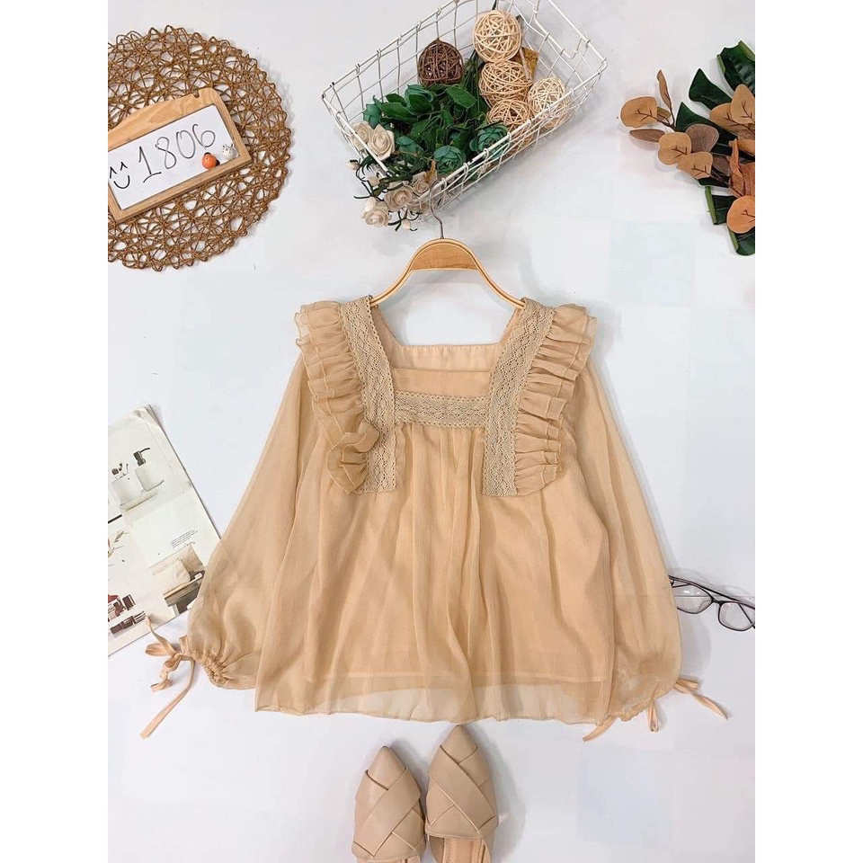 Áo bèo vai cực hót