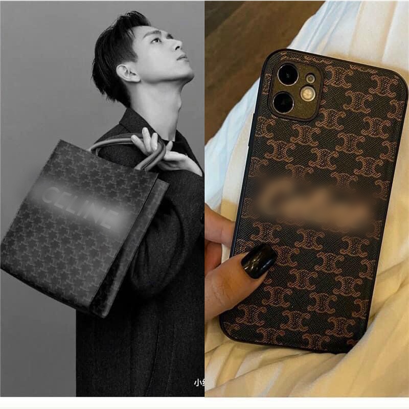 Ốp Celine iphone da cao cấp 14promax,13promax,12promax,14,11promax.......