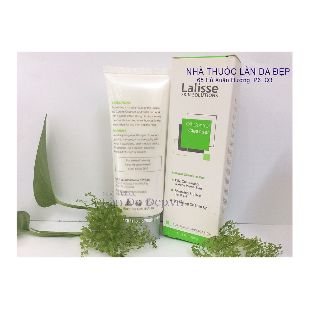 CHÍNH HÃNG)SỮA RỬA MẶT DÀNH CHO DA DẦU, MỤN– LALISSE OIL-CONTROL CLEANSER