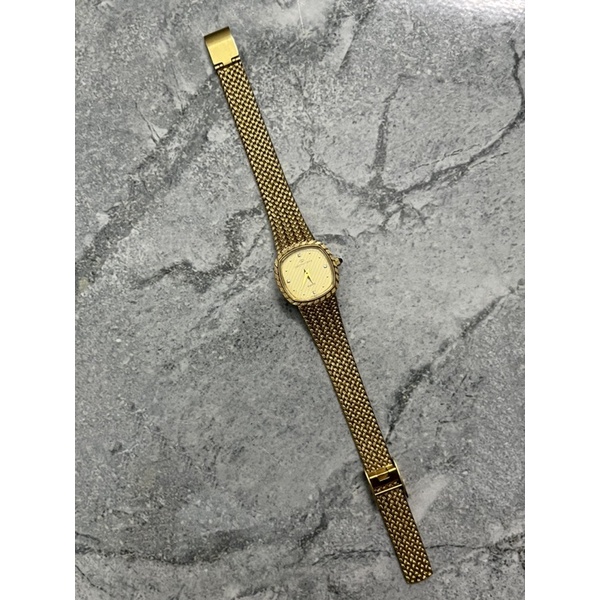 Đồng Hồ Nữ Dây Lụa Vàng Christian Orani thuỵ sĩ