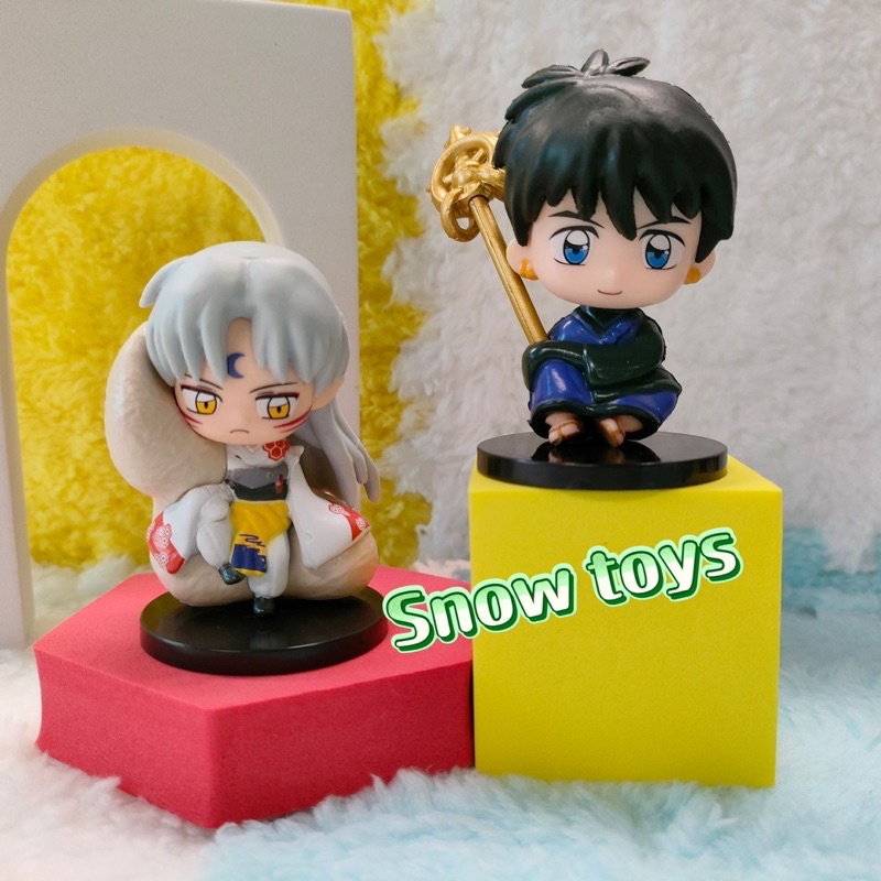 Mô hình InuYasha - Higurashi Kagome Sesshomaru Kikyou Kikyo Miroku - Cao 6~7cm - Inu Yasha Manga Anime Khuyển dạ xoa