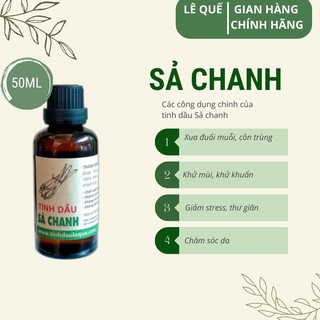 Tinh dầu Sả chanh Lê Quế - 50ml