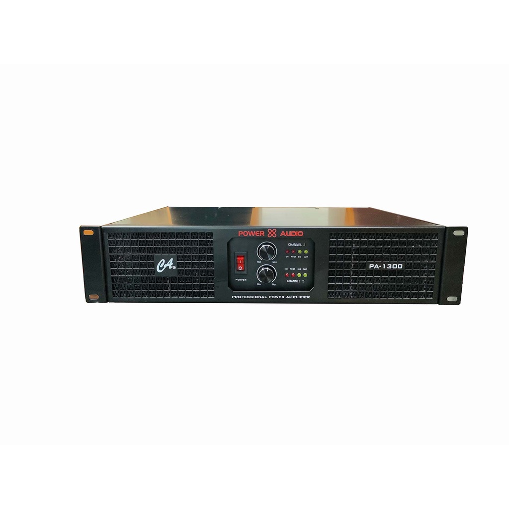 Đẩy/main 2 kênh 16 sò nguồn kép PA-1300 - bảo hành 12 tháng