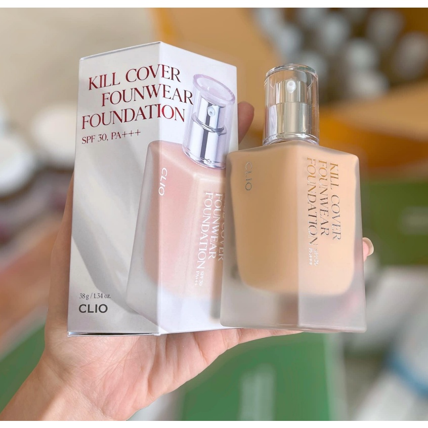 Kem Nền CLIO Kill Cover Founwear Foundation SPF 30 PA+++