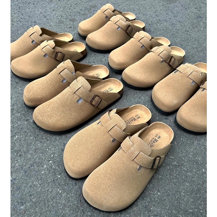 Dép SLIP ON 3.0 bản da lộn