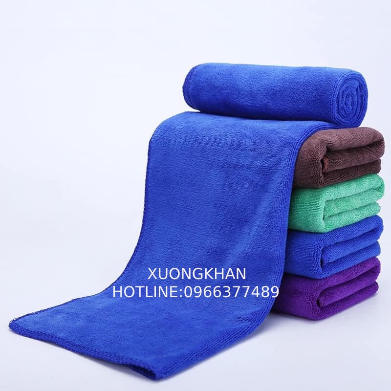Khăn lau xe kt 70x1m4 Microfiber mềm mịn thấm hút nước tốt Chuyên Dụng lau rửa xe hơi, ô tô, xe máy