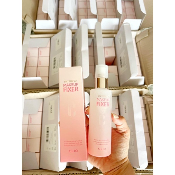 Xịt Khoá Nền Clio Stay Perfect Makeup Fixer 100ml