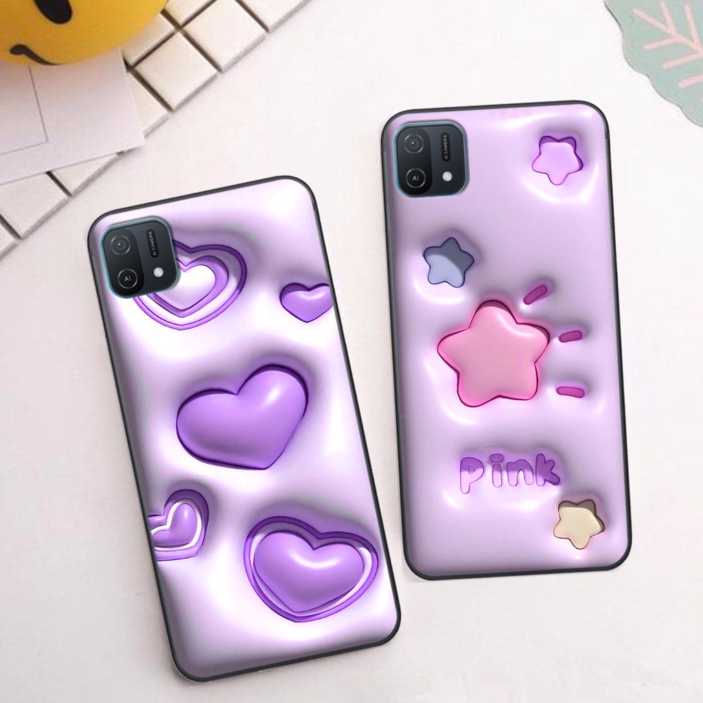 Ốp Oppo A16k in phẳng hiệu ứng 3D giả nổi siêu thật, cực xinh, cá tính