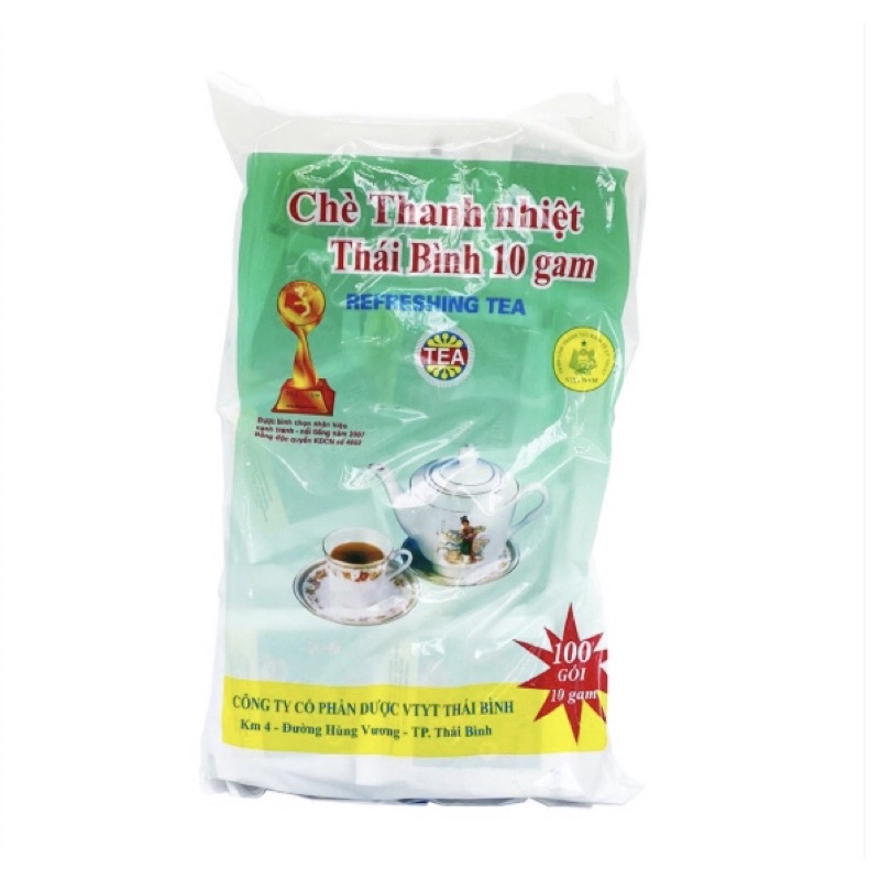 Chè thanh nhiệt Thái Bình bịch 100 gói