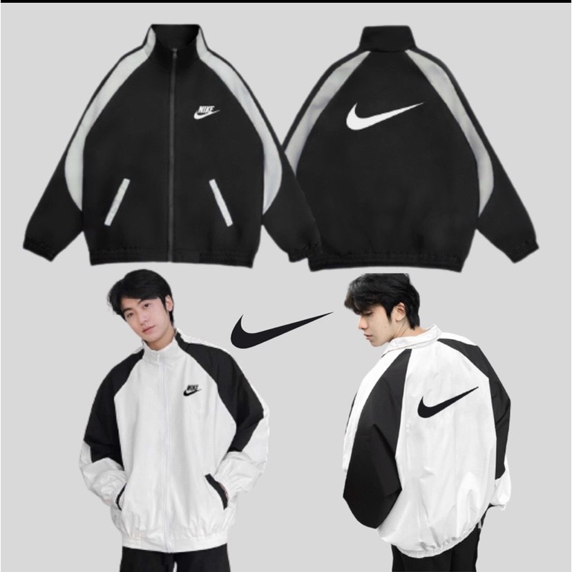 Áo Khoác Nike Chất Dù Cao Cấp 703 Chính Hãng Logo Thêu Vintage Shop QV