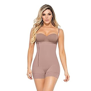Body Ann Chery 5168, bộ Bodysuite 3 in 1 Ann Chery 5168 màu ca cao, nâng mông giảm eo và che mỡ lưng