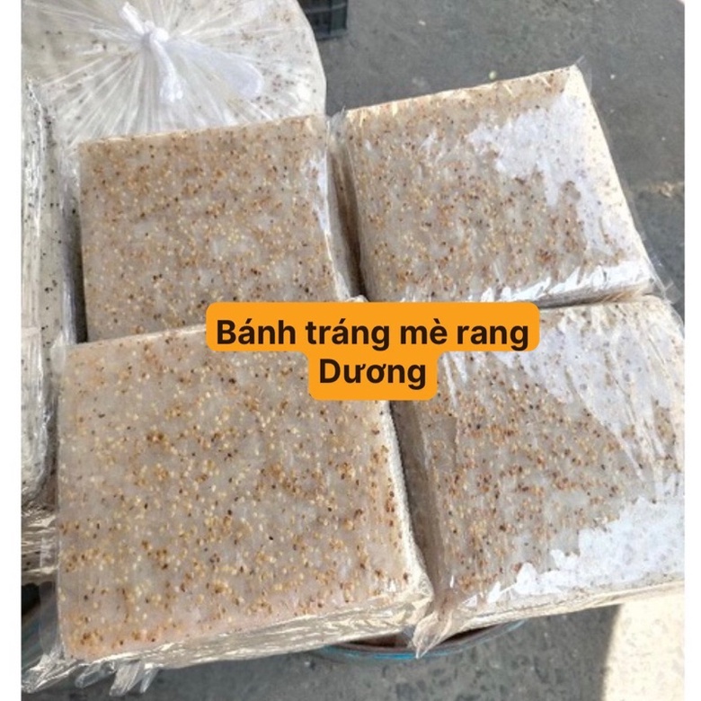 250g Bánh tráng nhúng siêu mè rang vàng Phan Rang Ninh Thuận siêu nhiều mè dẻo