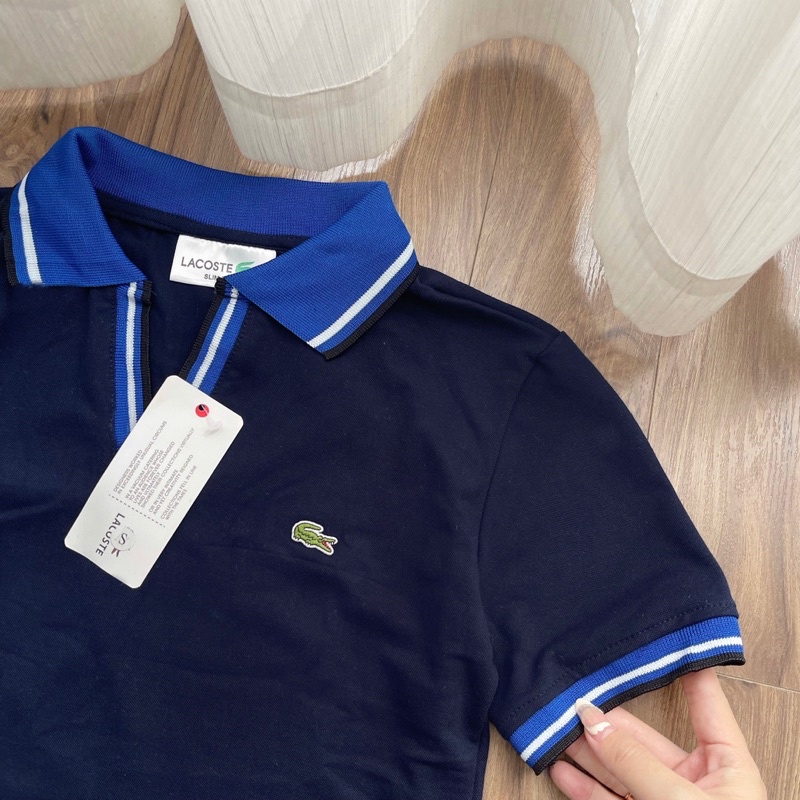 V30 - VÁY POLO NỮ MÀU THAN CỔ COBAN LASCOTE