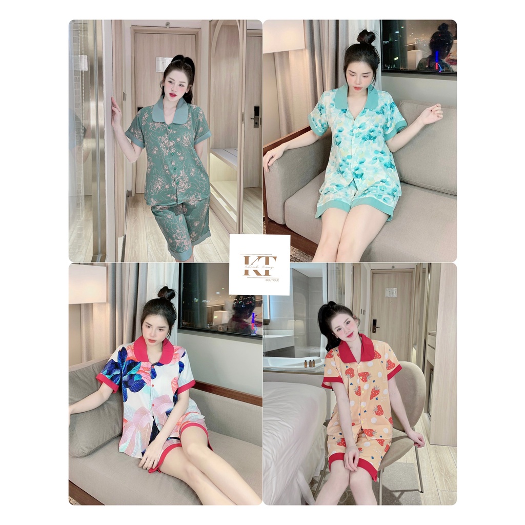 Đồ bộ lụa Mango loại 1 cực xinh