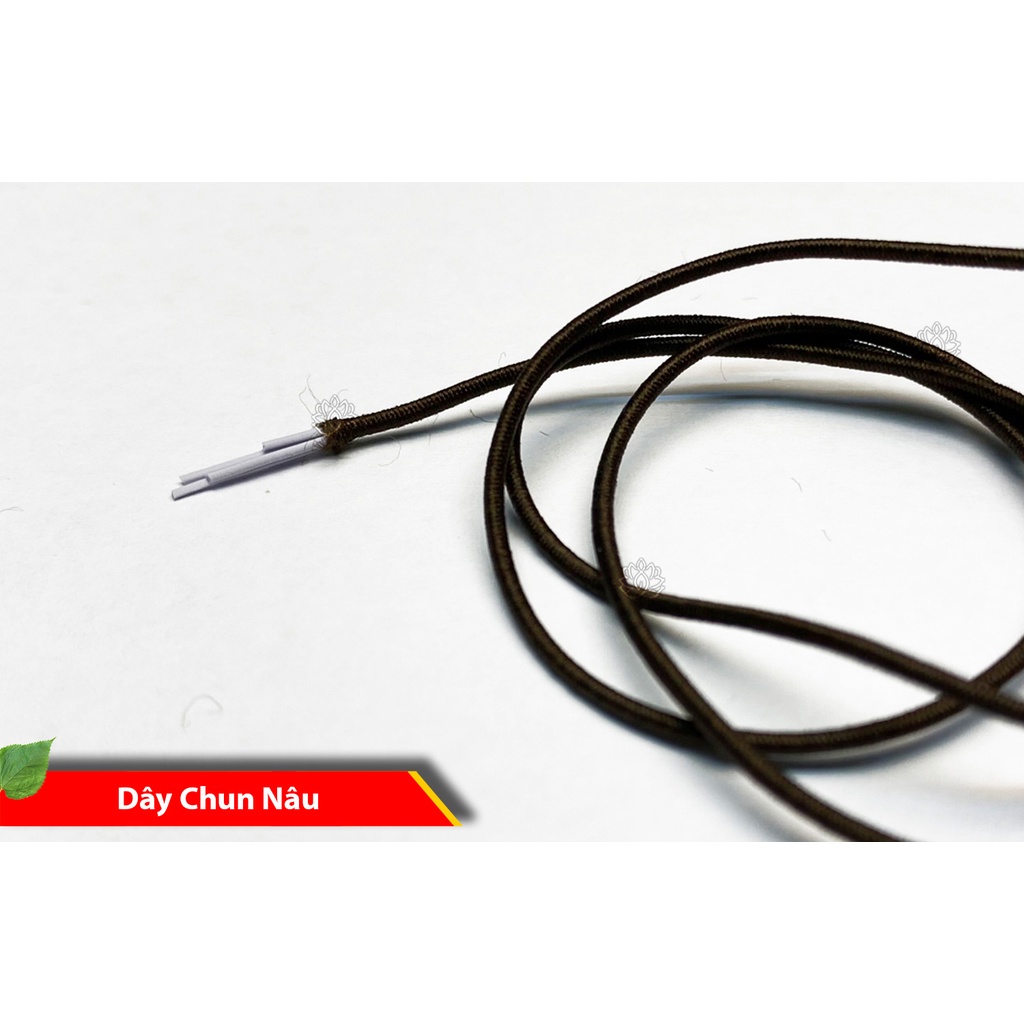 Dây Chỉ đỏ, Dây chun co dãn dùng xâu vòng dâu tằm, vòng đá phong thủy